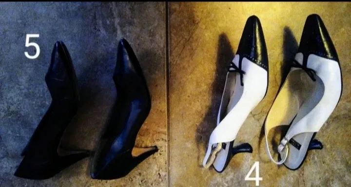 5 Pairs of Women's Shoes - Assorted Styles and Sizes image indicator(6)