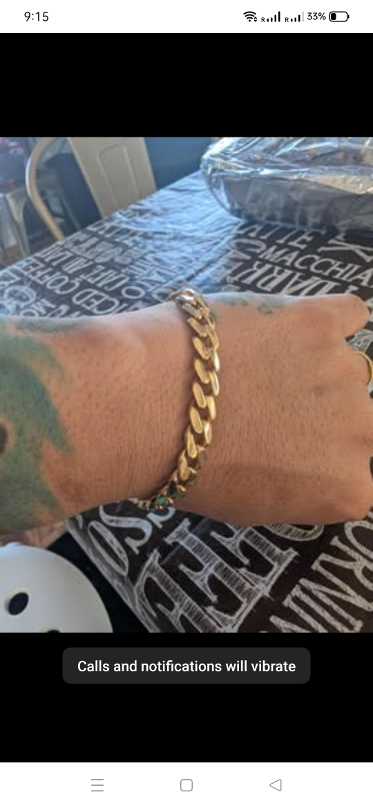 RUSH 18k Dubai Gold Bracelet 15.2grams - photo 5