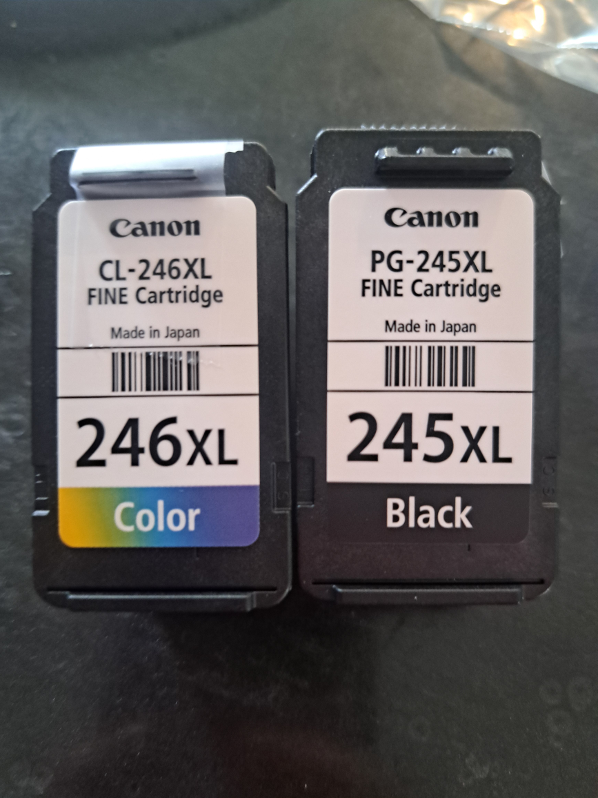 Canon CL-246XL & PG-245XL Ink Cartridges