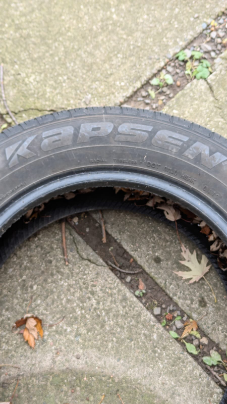 Set of 4 215/60R16 Kapsen Tires - photo 5