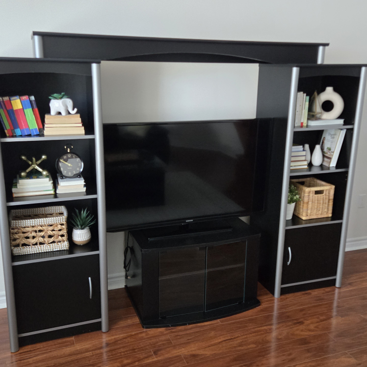 TV stand with cabinet - photo 2