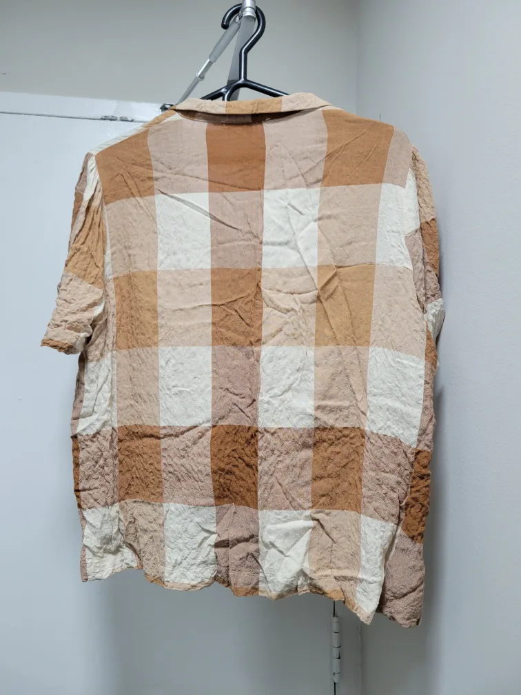 Janie and Jack Plaid Button Up Shirt image indicator(2)