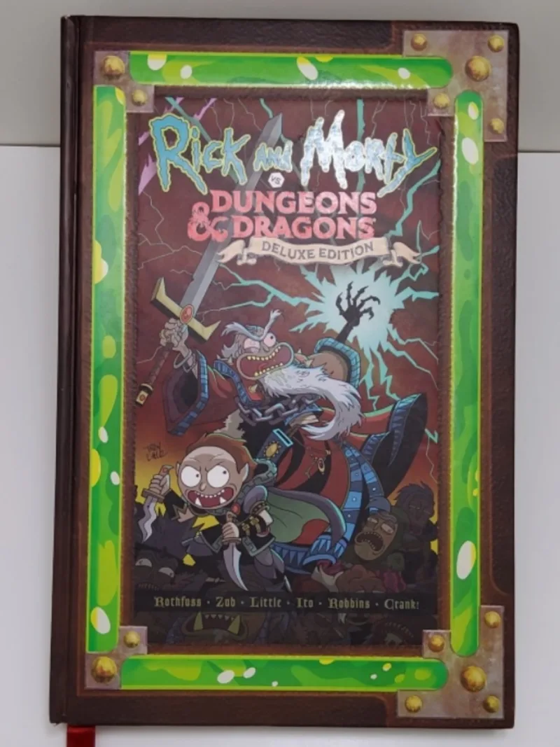 Rick and Morty Dungeons & Dragons Deluxe Edition Hardcover thumbnail