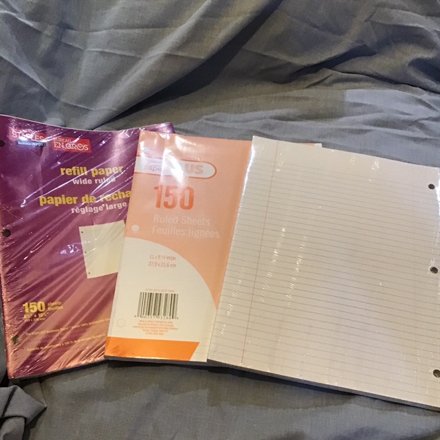 Lined Paper