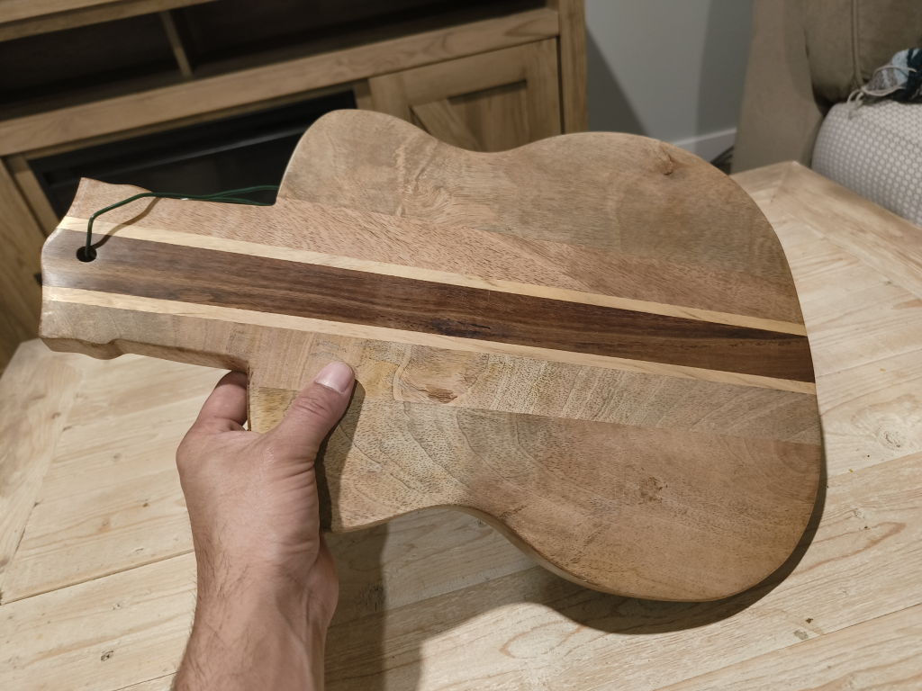 Guitar Shaped Cutting Charcuterie Board - photo 5