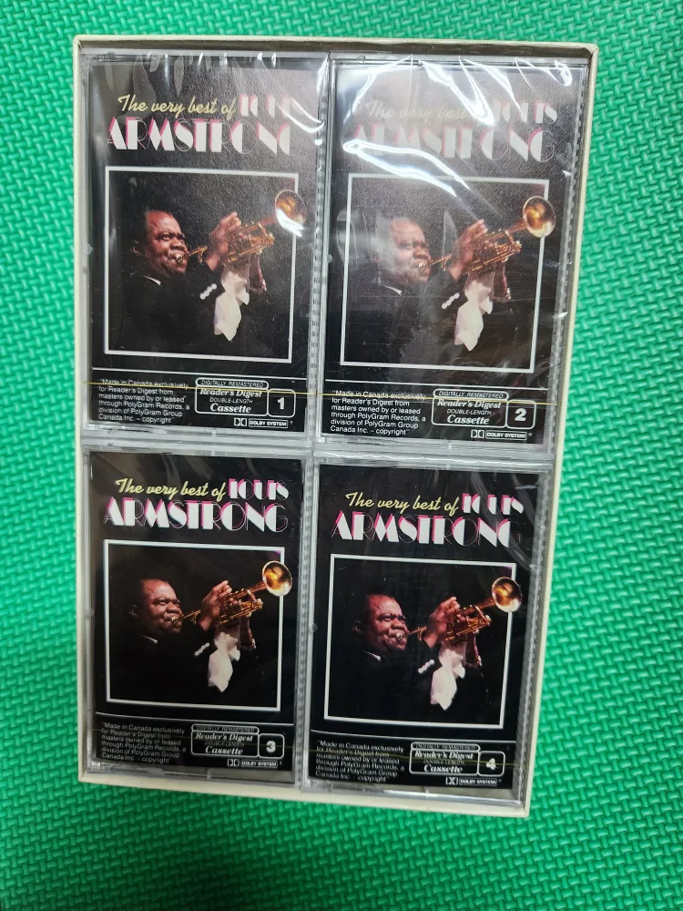 The Very Best of Louis Armstrong - 4 Cassette Tape Set image indicator(2)