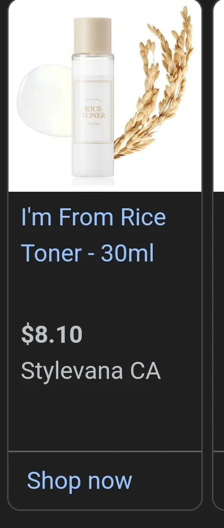 Mini 30ml I'm From Rice Toner (Orig price $8) image indicator(5)
