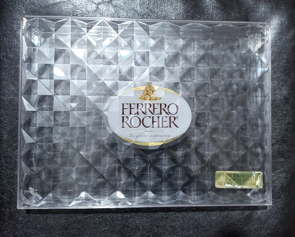 Empty Ferrero Rocher Box