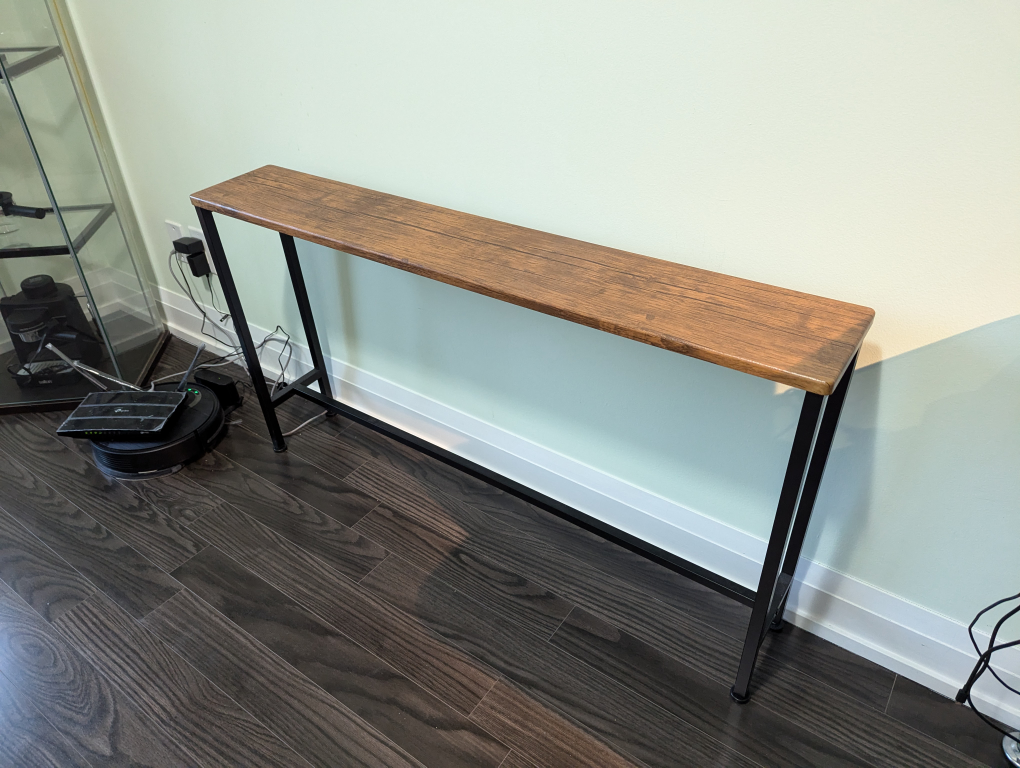 Wooden Console Table - photo 3