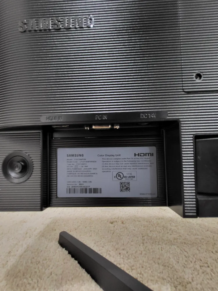 Samsung Monitor 22 inches image indicator(4)