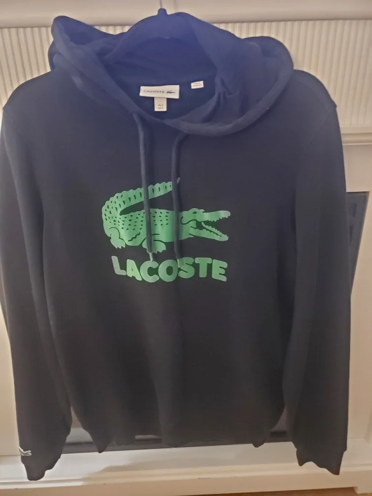 Lacoste Hoodie Black Size Small thumbnail