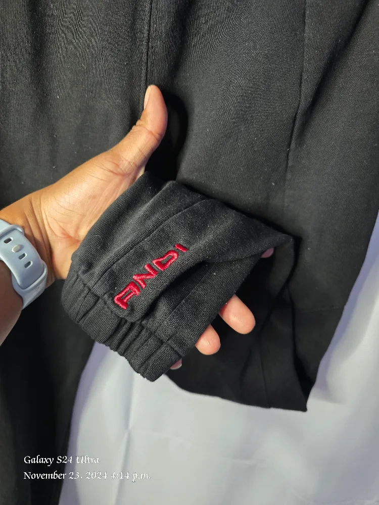 And1 Boys Black Sweatpants Size Large - 10-12 image indicator(5)