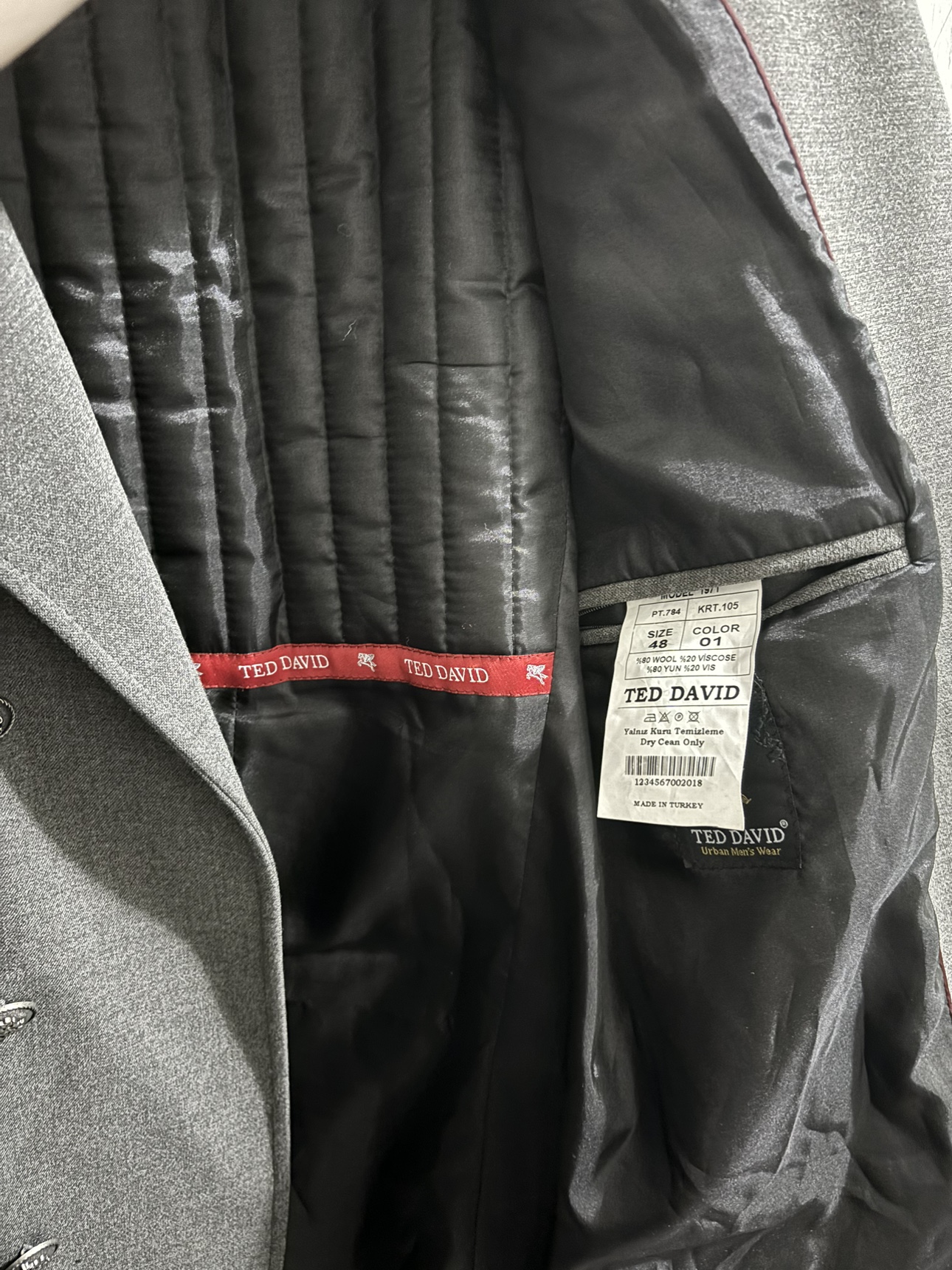 Ted David Men's Peacoat - photo 3