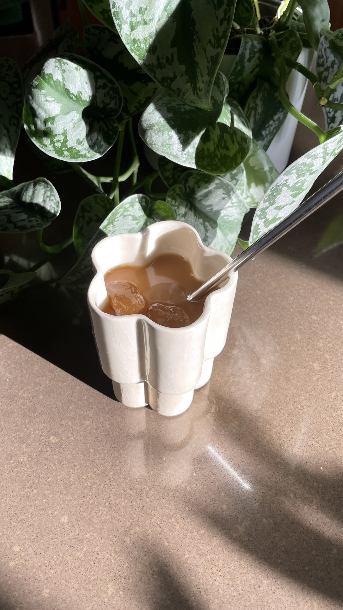 Pair of flower stackable cups - photo 2