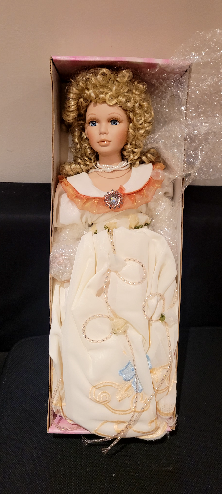 Porcelain Doll in Box
