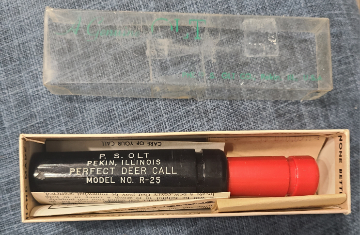Vintage P.S. Olt Deer Call (1950s)