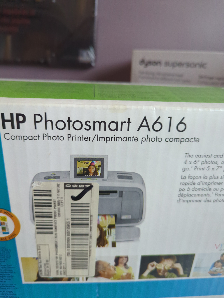 HP Photosmart A616 Compact Photo Printer