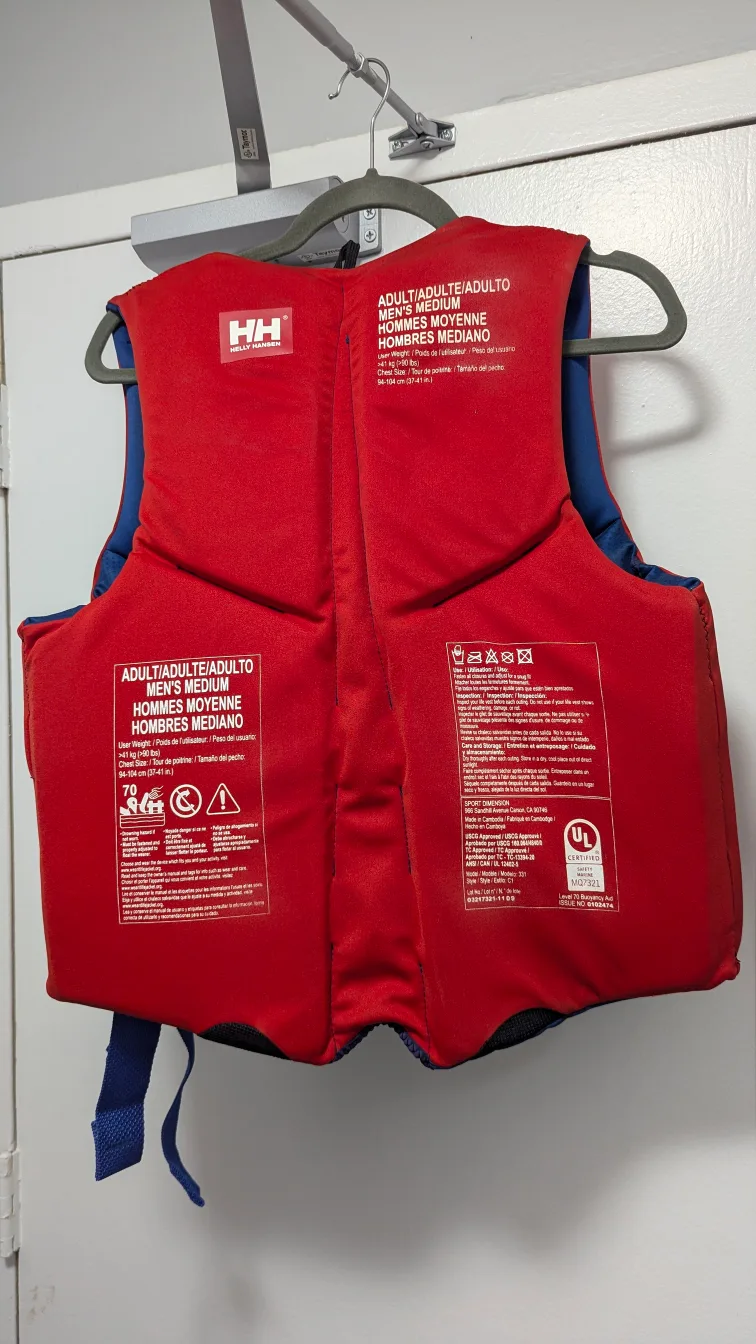 Helly Hansen Adult Life Jacket image indicator(3)