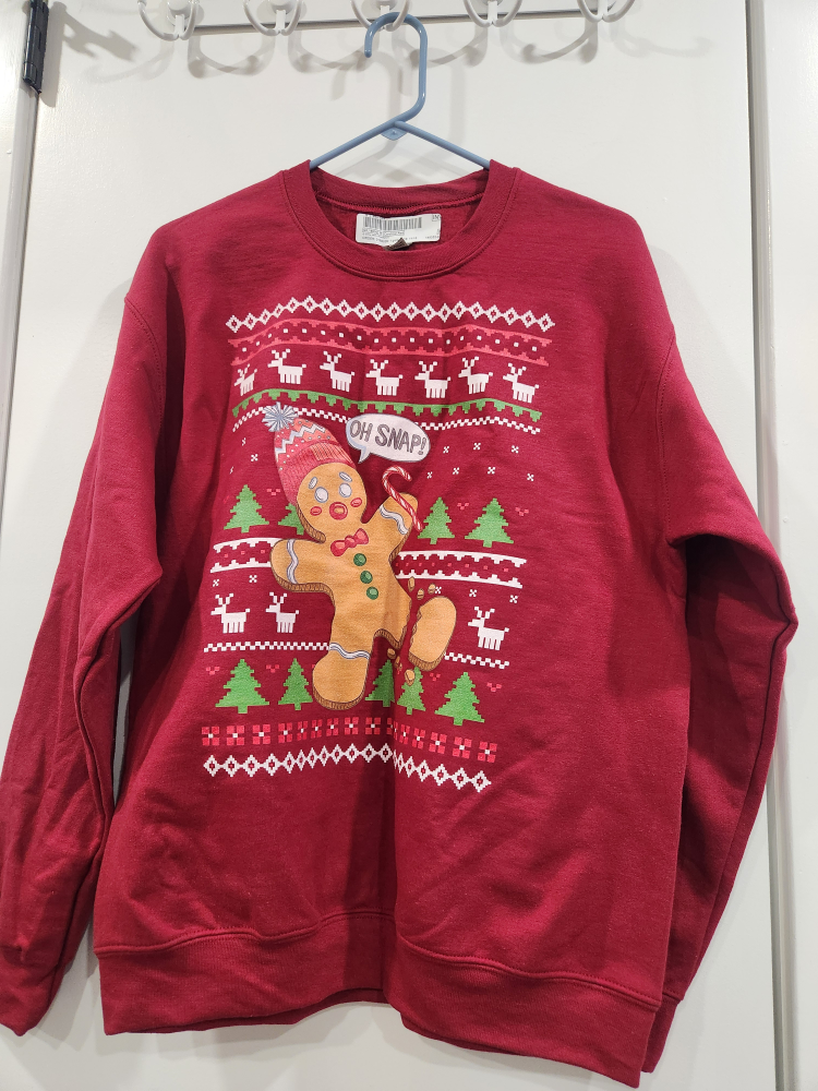 Gingerbread Holiday Sweatshirt - NEW