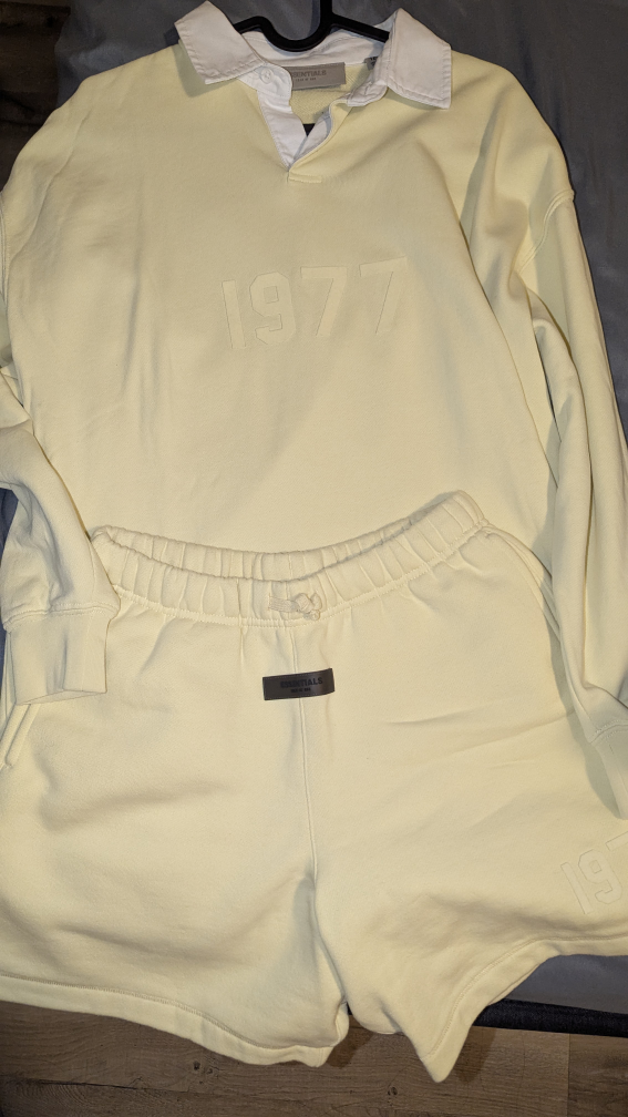 Fear of God Essentials Yellow 1977 Shorts - photo 5