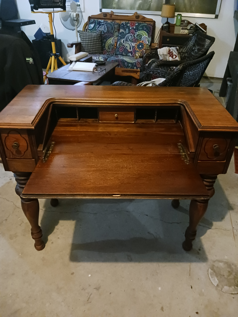 Antique Secretary Desk - photo 2