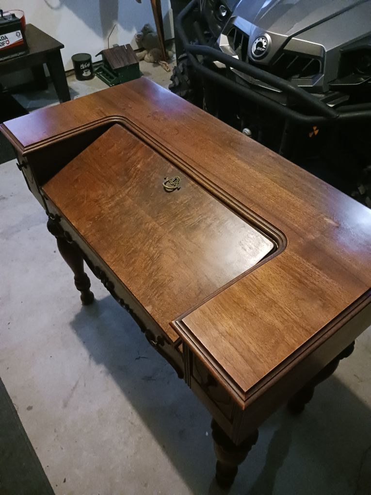 Antique Secretary Desk - photo 4