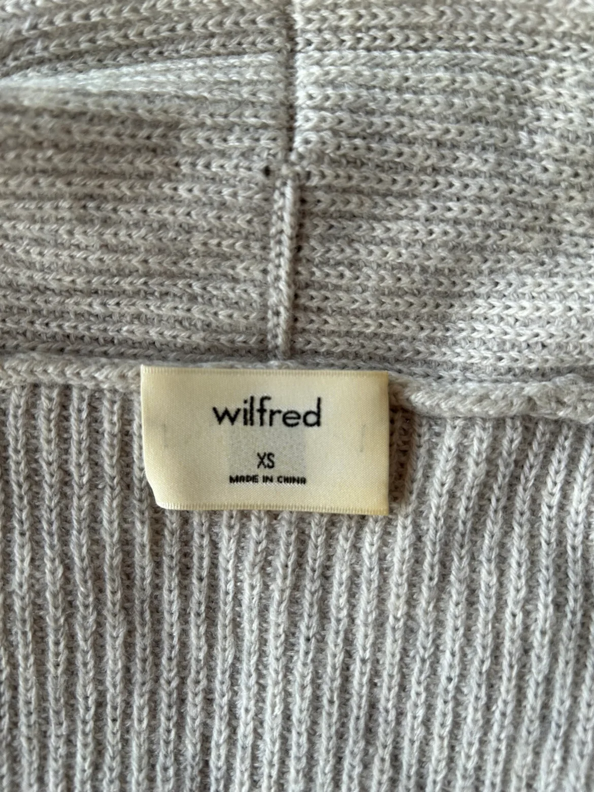 Wilfred Grey Knit Vest image indicator(2)