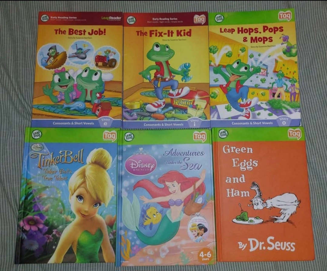 LeapFrog Leapreader TAG Books - 6 Books NEW/EUC | Karrot LeapFrog Leapreader TAG Books - 6 Books NEW/EUC | Karrot