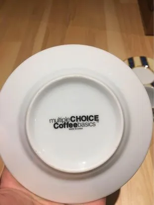 Multiple Choice Coffee Basics Espresso Cups and Saucers image indicator(4)