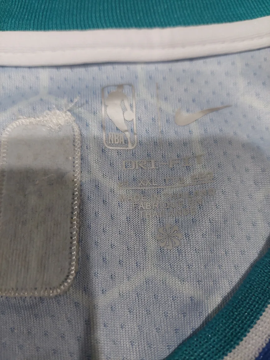 New Nike NBA Charlotte Hornets LaMelo Ball Jersey Size XXL image indicator(6)