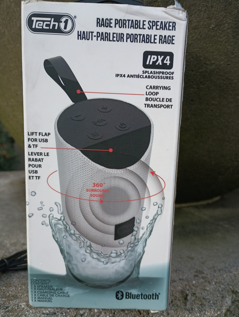 Tech 1 Rage Portable Speaker 🥕 - photo 2