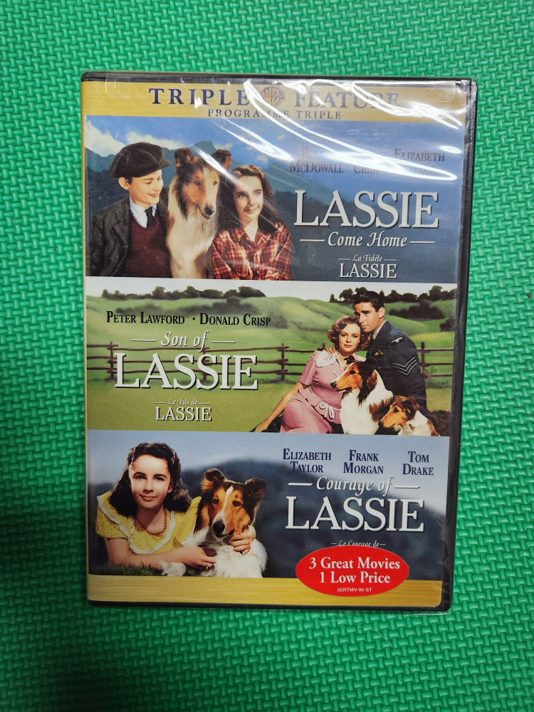 Lassie Triple Feature DVD