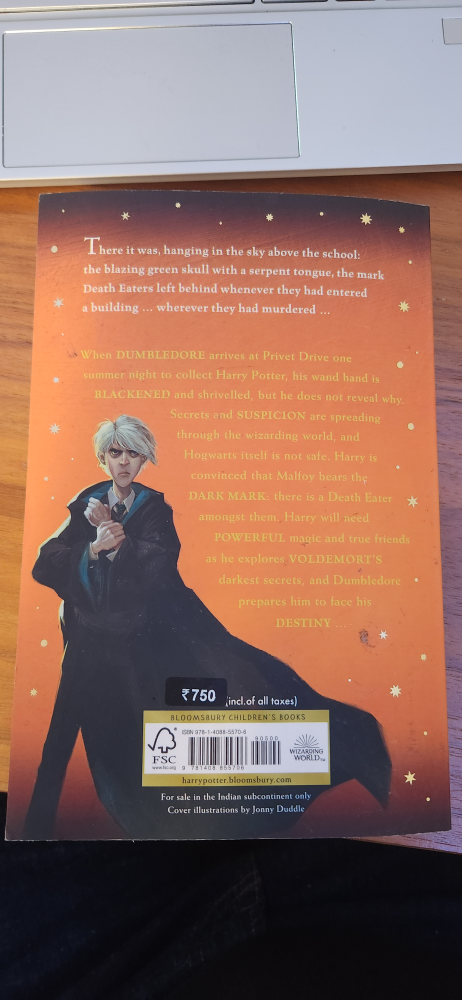 Harry Potter and the Half-Blood Prince Book - photo 2