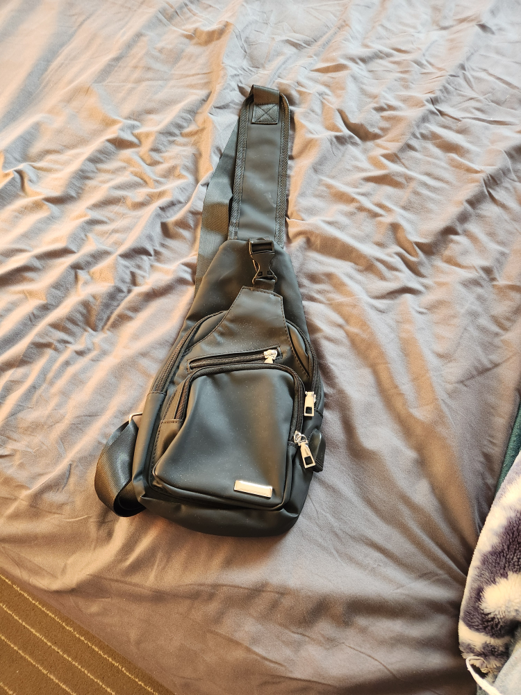Black Sling Bag