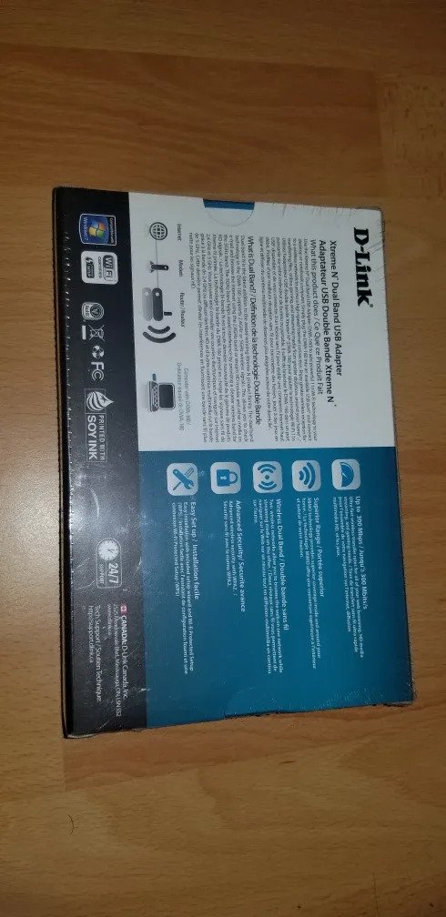 D-Link Xtreme N Dual Band USB Adapter🧡 thumbnail