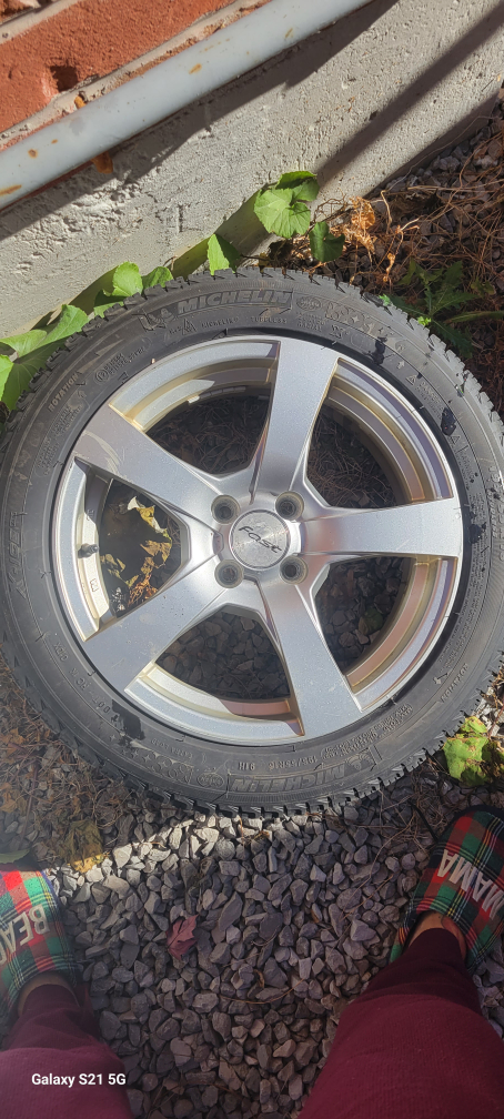 Michelin 195/55R16 Tire and Rim