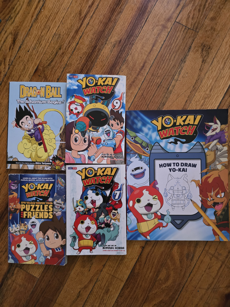 Yo-kai Watch Manga and Activity Book Bundle