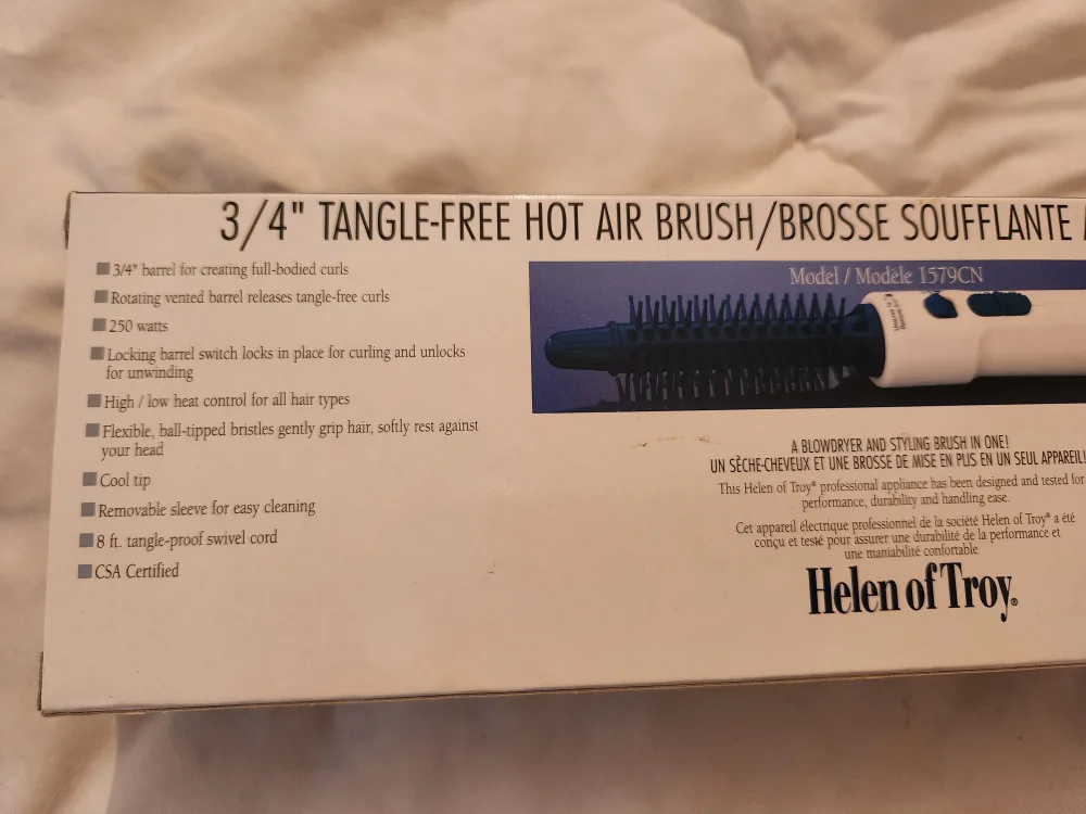 Helen of Troy 3/4" Tangle-Free Hot Air Brush image indicator(2)