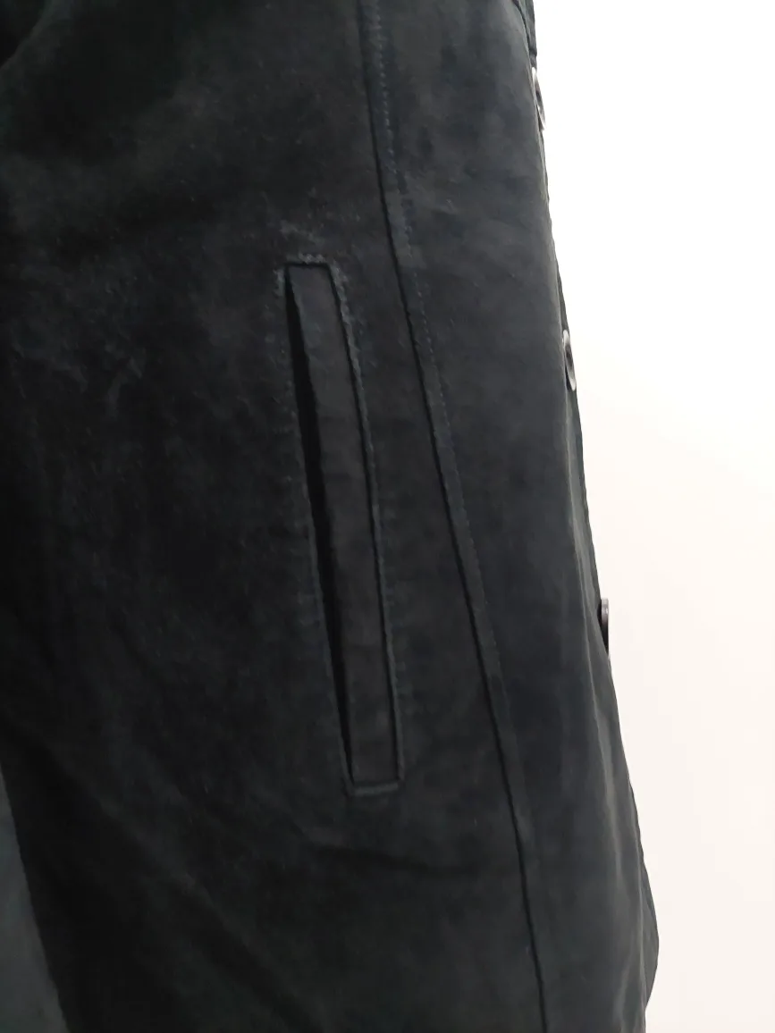 Dressy Light Black Suede Bernardo Jacket Large image indicator(6)