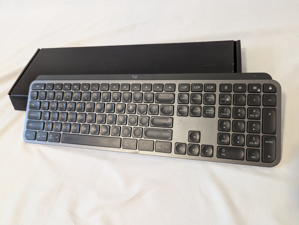 Logitech MX Keys Advanced Wireless Illuminated Keyboard - photo 2