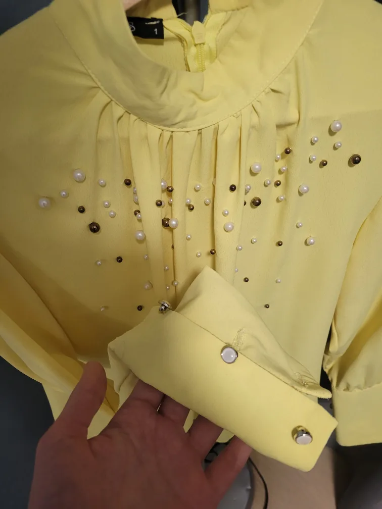 Yellow Pearl Blouse image indicator(2)