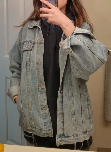 Oversized Denim Jacket image indicator(2)