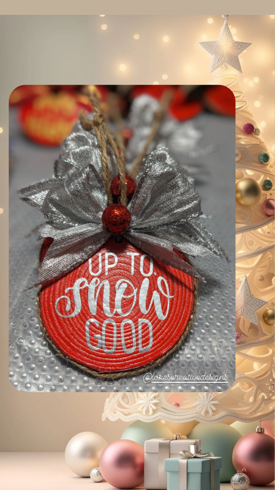 Handmade Wooden Christmas Ornament (Buy 2 and get 3rd free) - photo 3