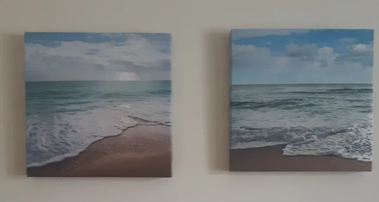 Set of 2 Beach Canvas Wall Art thumbnail