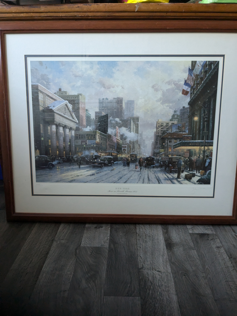 Thomas Kinkaid 37 1/2 x 30 inch
