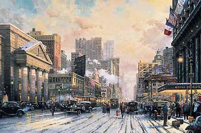 Thomas Kinkaid 37 1/2 x 30 inch - photo 3