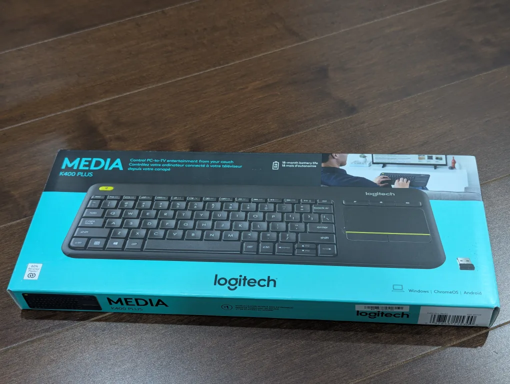 [New] Logitech Media K400 Plus Wireless Keyboard thumbnail