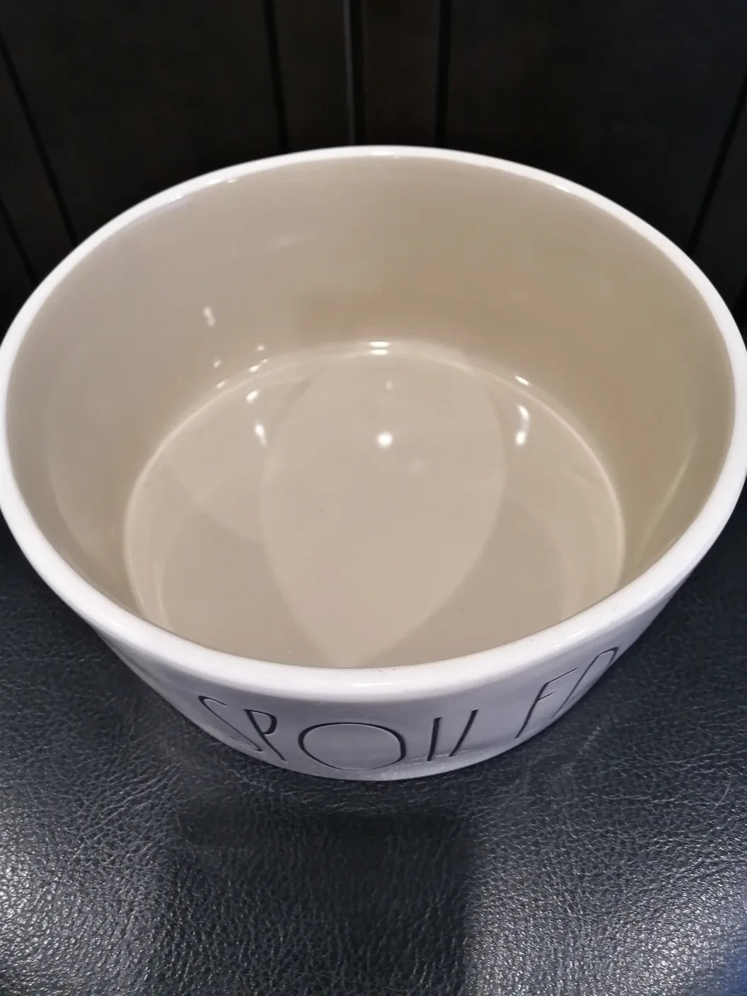Rae Dunn Large Ceramic Pet Bowl image indicator(2)