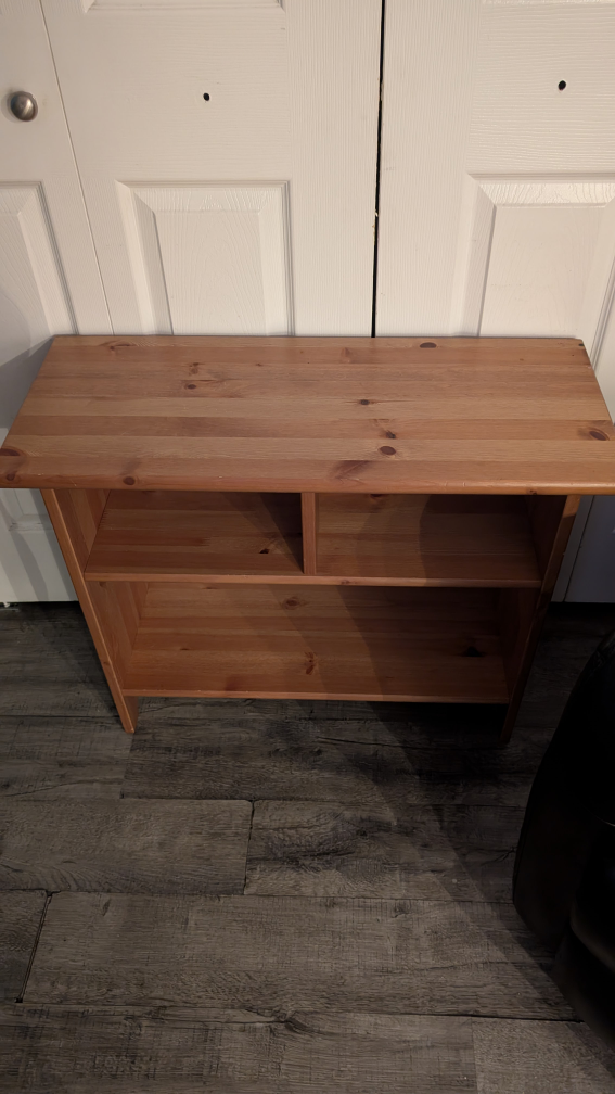 Small Wooden Shelf Unit