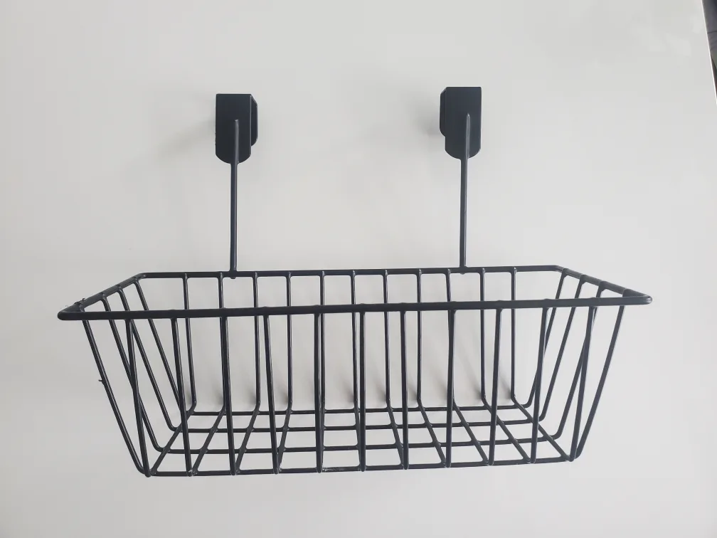 Over cabinet door basket/organizer image indicator(2)